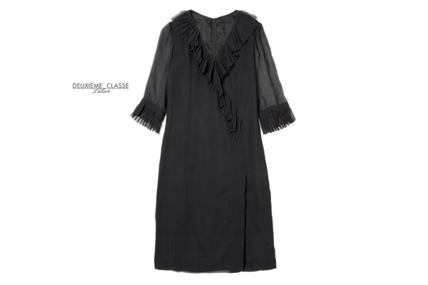 美品★ラリュードゥーズィエムクラス★洗練！ワンピースW001