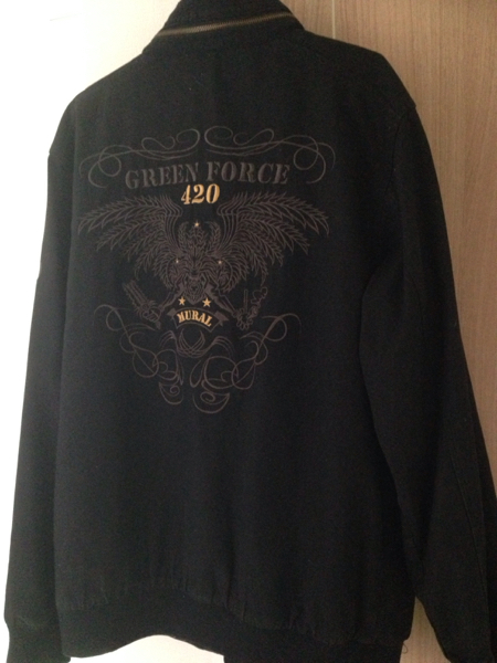 美品 ブルゾン ジャンパー ヤン服 ジャケット サンタフェ