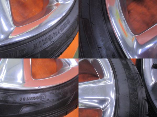 【M】18 クラウンアスリート 50th純正 バフ 8J +50 DL 225/45R18