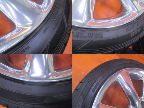 【M】18 クラウンアスリート 50th純正 バフ 8J +50 DL 225/45R18