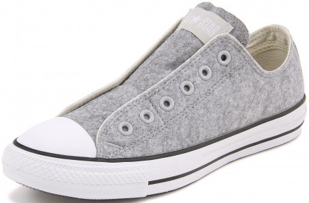 CONVERSE ALL STAR FELT SLIP OX グレー系 29