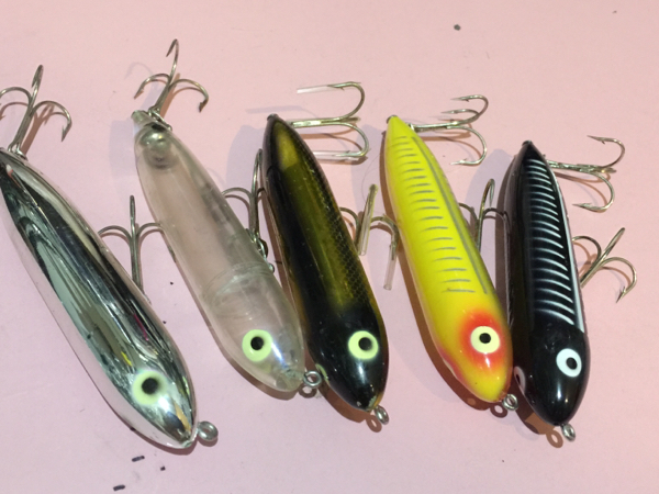 ヘドン オリジナルザラスプーク 吹き目 5個