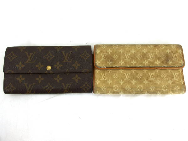 1円 難有品含 ヴィトン 財布 セカンドバッグ他 計4点セットEK843