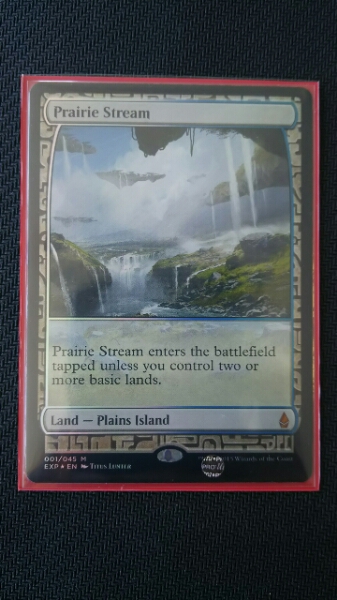 MTG 大草原の川/Prairie Stream [プレミアム神話/Expeditions]_1