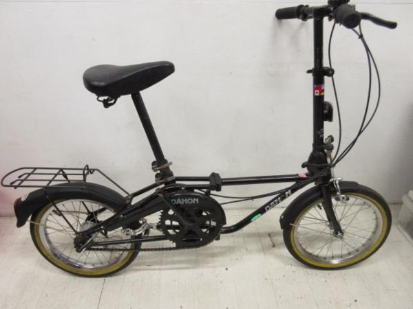 7-390 DAHON KIRA Old vintage 折り畳み 人気のブラック スポーツ