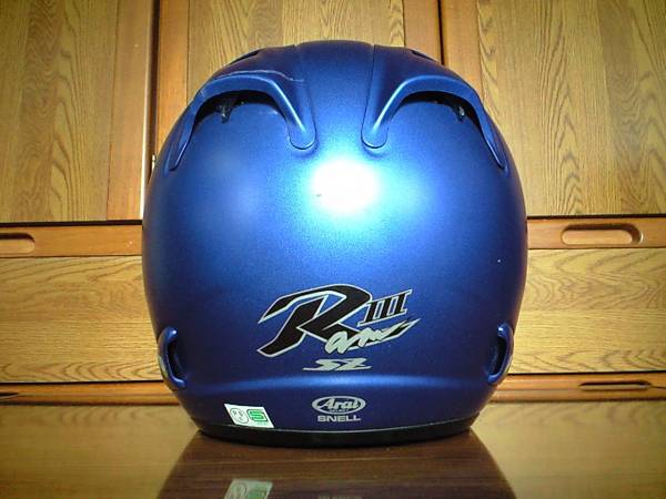 中古品】 Arai アライ SZ-RAM3 ヘルメット 59-60 ブルー さらに画像を