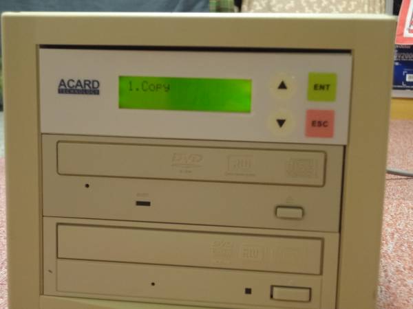 DVD，CDデュプリケータ ACARD 1対1 中古