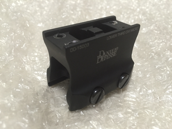 実物 daniel defense t1マウント aimpoint micro mount