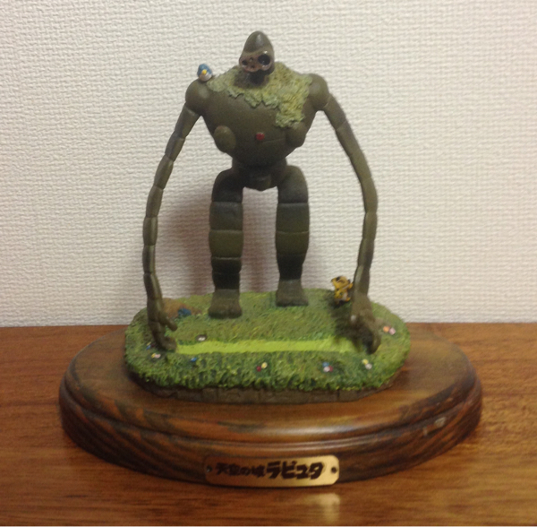 天空の城 ラピュタ 園庭ロボットのスマホスタンド 送料無料