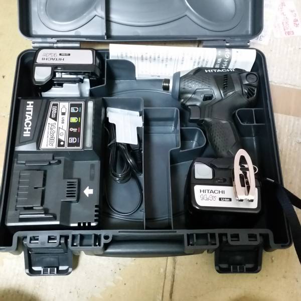 ★ＨＩＴＡＣＨＩ★14.4ｖ★黒色★極美品★動作確認ＯＫ★新品？