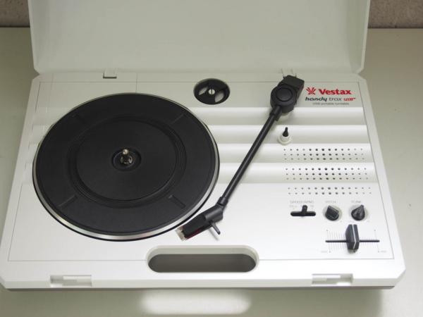 Vestax ポータブルターンテーブル HANDY TRAX USB ホワイト ☆Vestax