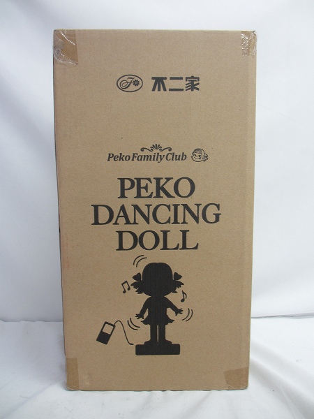 未開封 不二家 ダンシングドール ペコちゃん/非売品，人形[梱0.3]