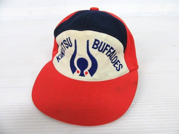 e3915 当時物★近鉄バファローズ キャップL帽子/野茂