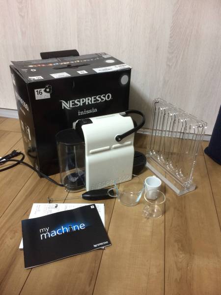 【中古】ネスプレッソ Inissia C40WH おまけ４点セット_1
