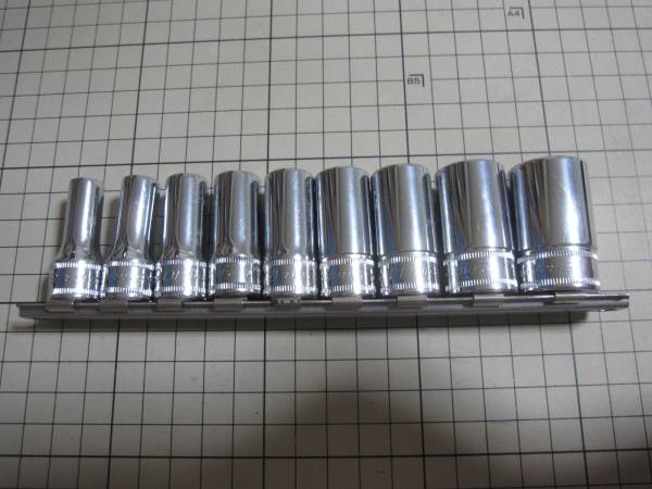 スナップオン セミディープソケットセット 8mm-19mm 3/8 snap-on スナップオン セミディープソケットセット 8mm-19mm 3/8 snap-on