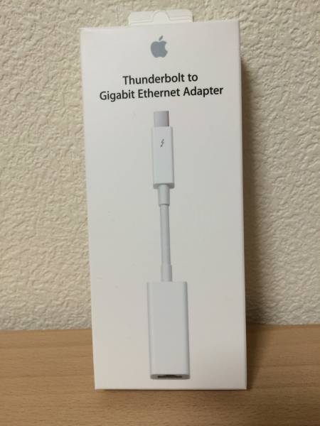 Thunderbolt ギガビット Ethernet アダプタ
