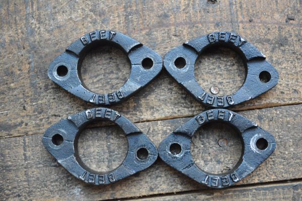 当時物 BEET ビート マフラー フランジ Z400FX XJ400 GSX400F