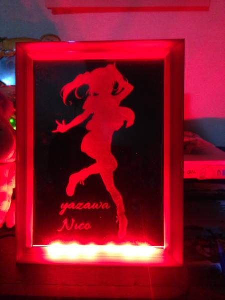 【一円スタート】矢澤にこ・アクリル・LED【ラブライブ！】