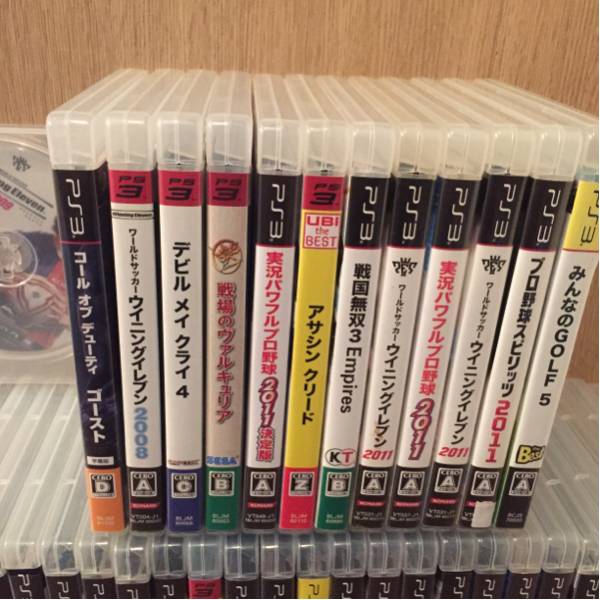 今だけ価格 PS3 ソフト 54本セット プレステ3 ソフト まとめ売り