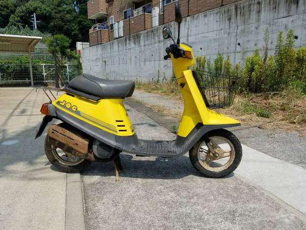 ペリカンJOG 初期型 実働 売り切り!!! ファッション 通販車・バイク