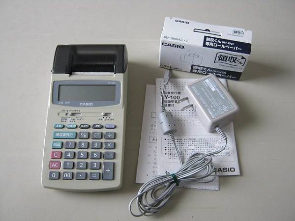 CASIO どこでも領収くん 領収証発行機 RY-100 【公式通販】