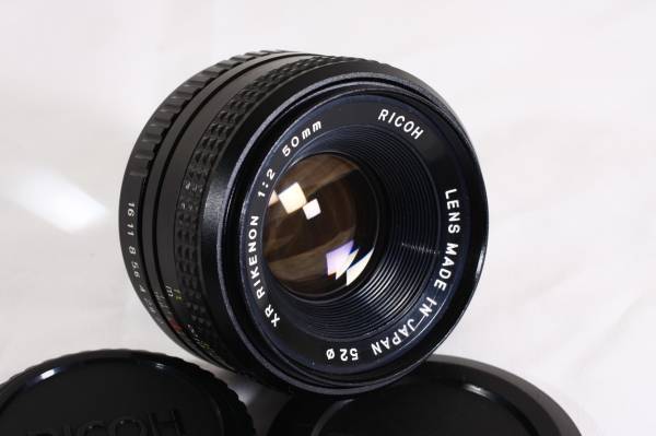 RICOH XR RIKENON 50mm 1:2　和製ズミクロン　初期型　①★J703