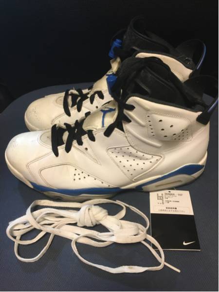 NIKE AIR JORDAN 6 sports blue US9.5 supreme 1 5 11 12 【公式通販】