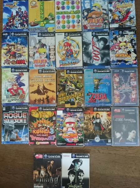 【ゲームボーイプレーヤー付】GCソフト20本【メモリーカード付】