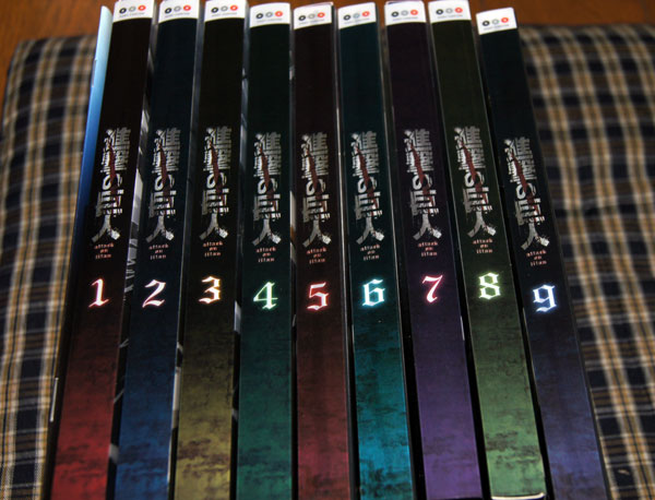 進撃の巨人 全9巻セット Blu-ray (初回生産限定盤) DVD | □進撃の巨人