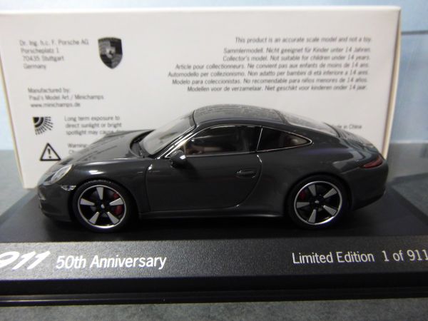 1/43 Porsche 911 50ｔｈ Anniversary ＜限定911台＞