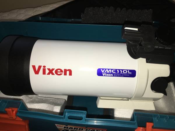 ビクセン反射望遠鏡VMC110Ｌ アイピース付き 中古美品