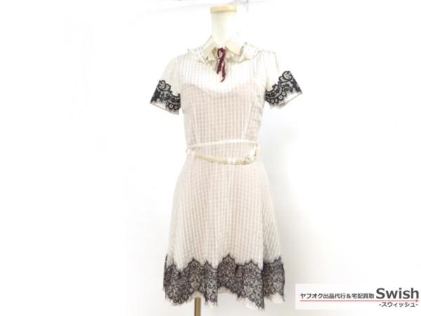 A105■motonari ono モトナリ オノ■新品 15SS ワンピース 36■
