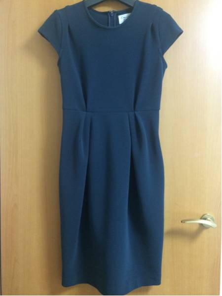 フリッカ ワンピ ネイビー トゥモローマカフィーアローズ flicka