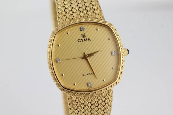 CYMA シーマ メンズ腕時計 GP 美品