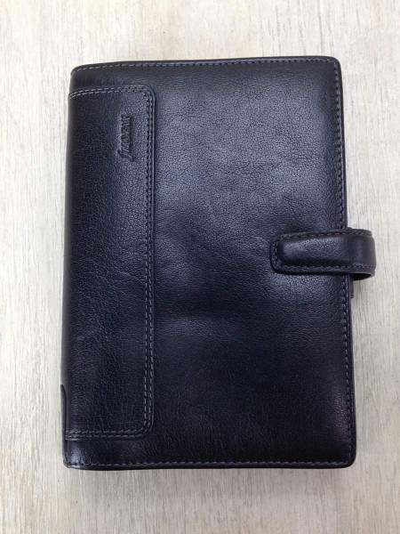 Filofax/ファイロファックス/手帳カバー/BLK/レザー