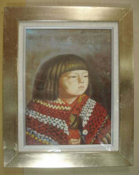 ☆油絵 人物 ☆ 肉筆 額装 ☆岸田劉生 絵画 美術品 【公式通販】