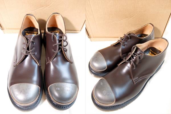 HUMAN MADE×GEOGE COX BEAMS別注 スチールキャップシューズ 24(靴 