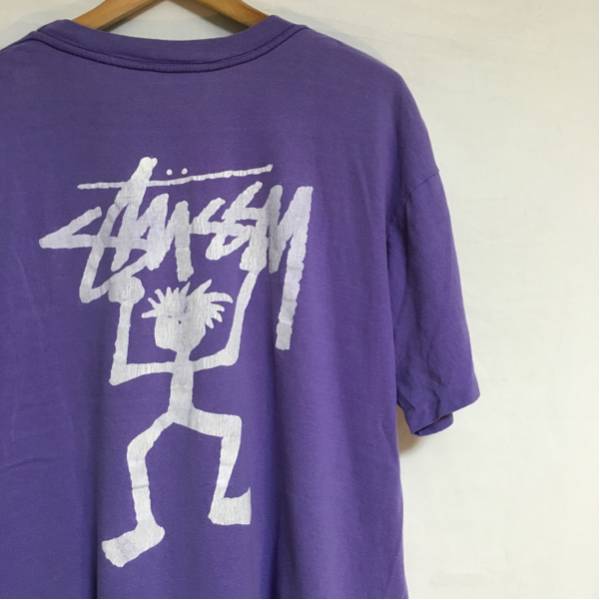 シャドーマン stussy STUSSY OLD USA製 黒タグ 80s後期 80