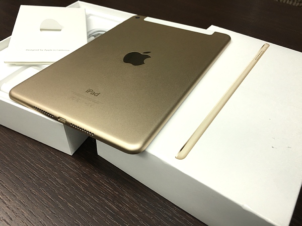 ◇新品同様◇iPad mini 4 64GB SIMフリー Cellular ゴールド