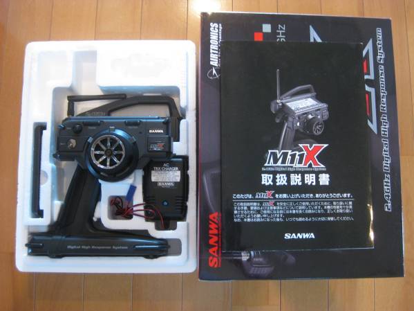 サンワ M11X SANWA プロポ Yahoo!オークション 受信機RX451R×2 - 送信