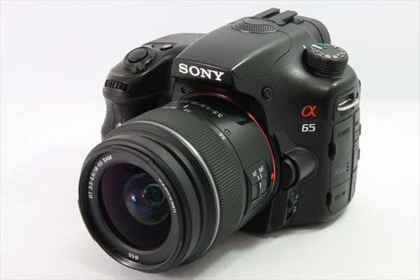 ★SONY α65 レンズキット(18-55) ■★Joshin(ジャンク)6878