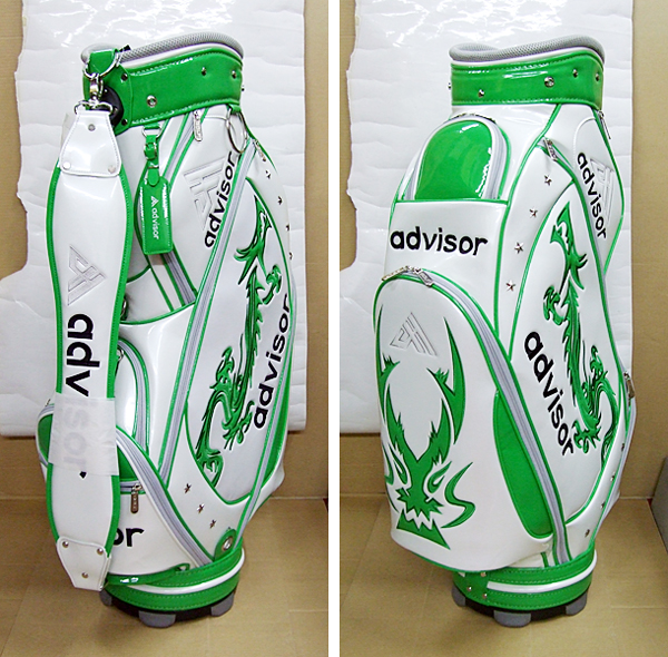 新品即決！アドバイザーCB ADB1108 昇り龍が素敵！（白/緑