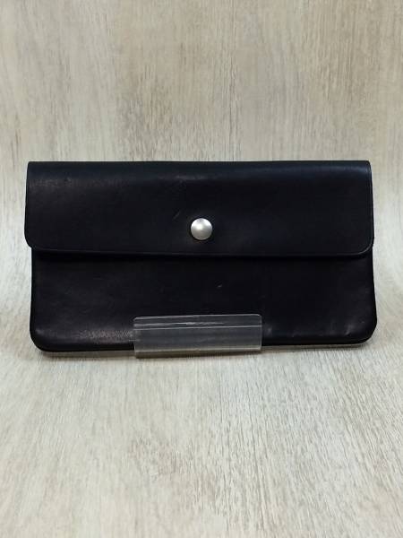 MHL.◇長財布/BLK/レザー MHL. 【公式通販】