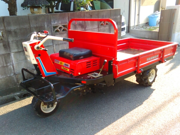 ヤンマー 3輪 運搬車 ガソリン TG182 農キング 最大積載量 農用運搬車 