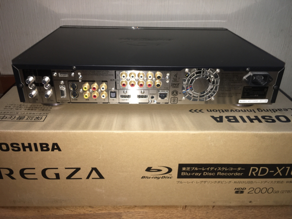 東芝 ブルーレイレコーダー RD-X10 TOSHIBA REGZA 東芝 RD-X10