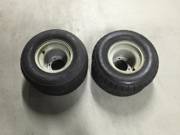 ジャイロX・キャノピー　用　社外ホイール