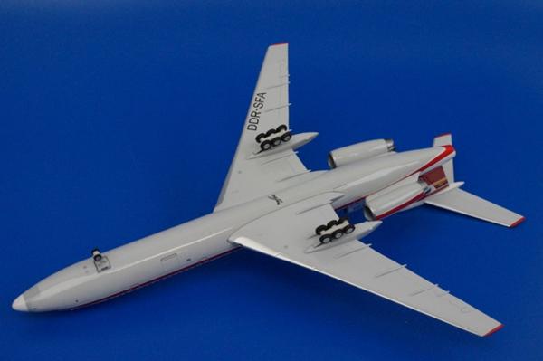 ヘルパ/553414☆1/200 TU-154M インターフルーク☆DDR-SFA 限定