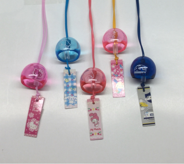 超レア☆ハローキティ他プレミアムマスコット☆風鈴全種_1