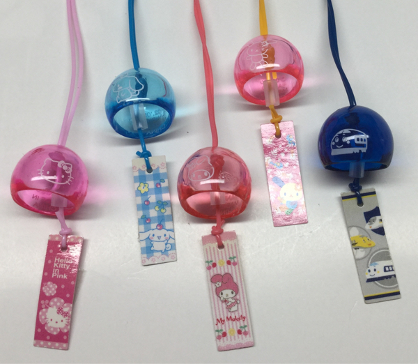 超レア☆ハローキティ他プレミアムマスコット☆風鈴全種_2