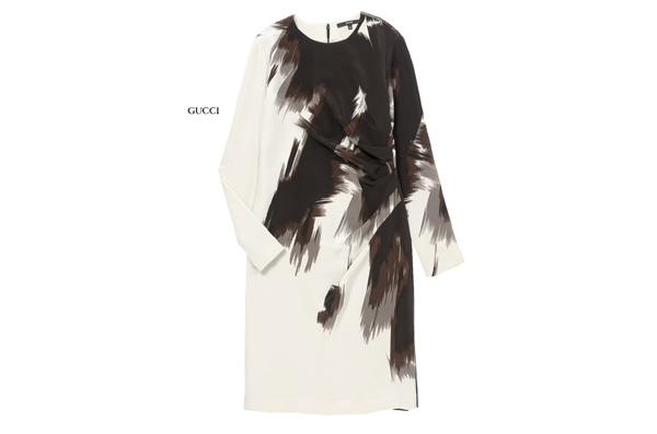 美品☆GUCCIグッチ22万☆お洒落！プリントワンピースA286 GUCCI（折り